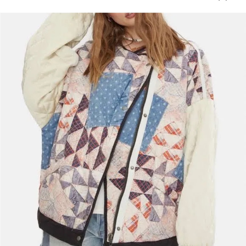 Free People Rudy Quilted Bomber Jacket!